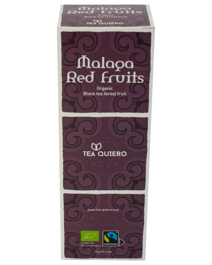 Red Fruits, Čierny čaj, BIO, Fairtrade